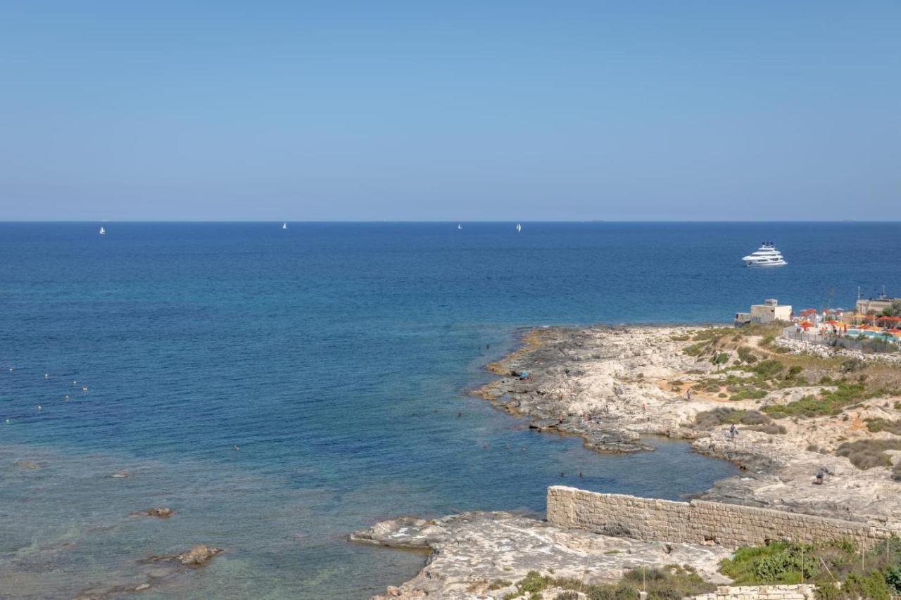 Ferienwohnung Sea-View Retreat 2 San Ġiljan Exterior foto